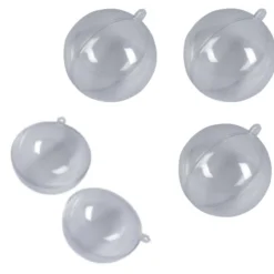 Boule sapin Noël à remplir x4