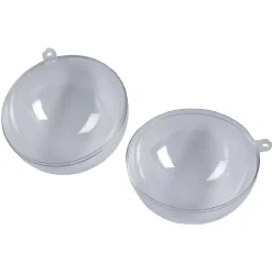 Boule sapin Noël à remplir x4