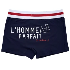 Boxer homme parfait et modeste