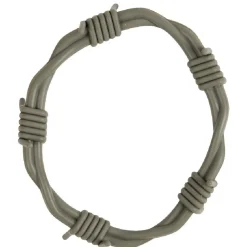 Bracelet de plage effet fil métallique coloré