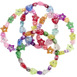 Bracelet multicolore enfant x4