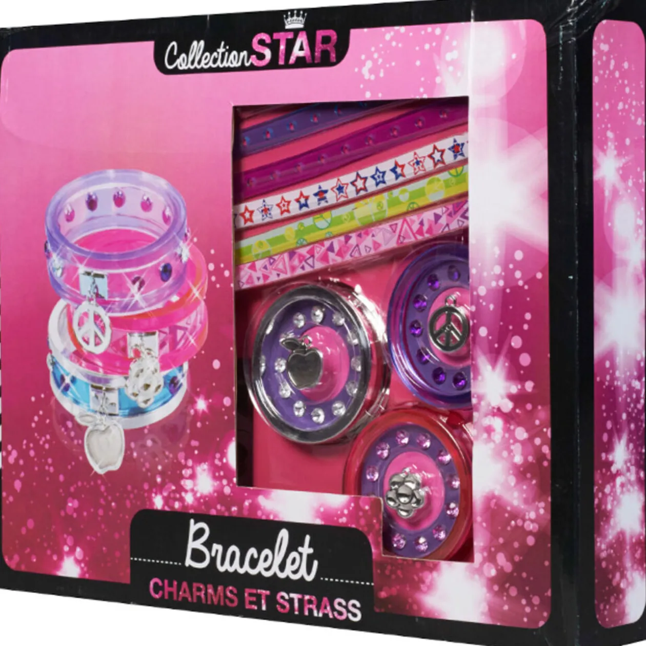 Bracelets charms et strass à créer