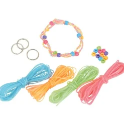 Bracelets scoubidous phosphorescents