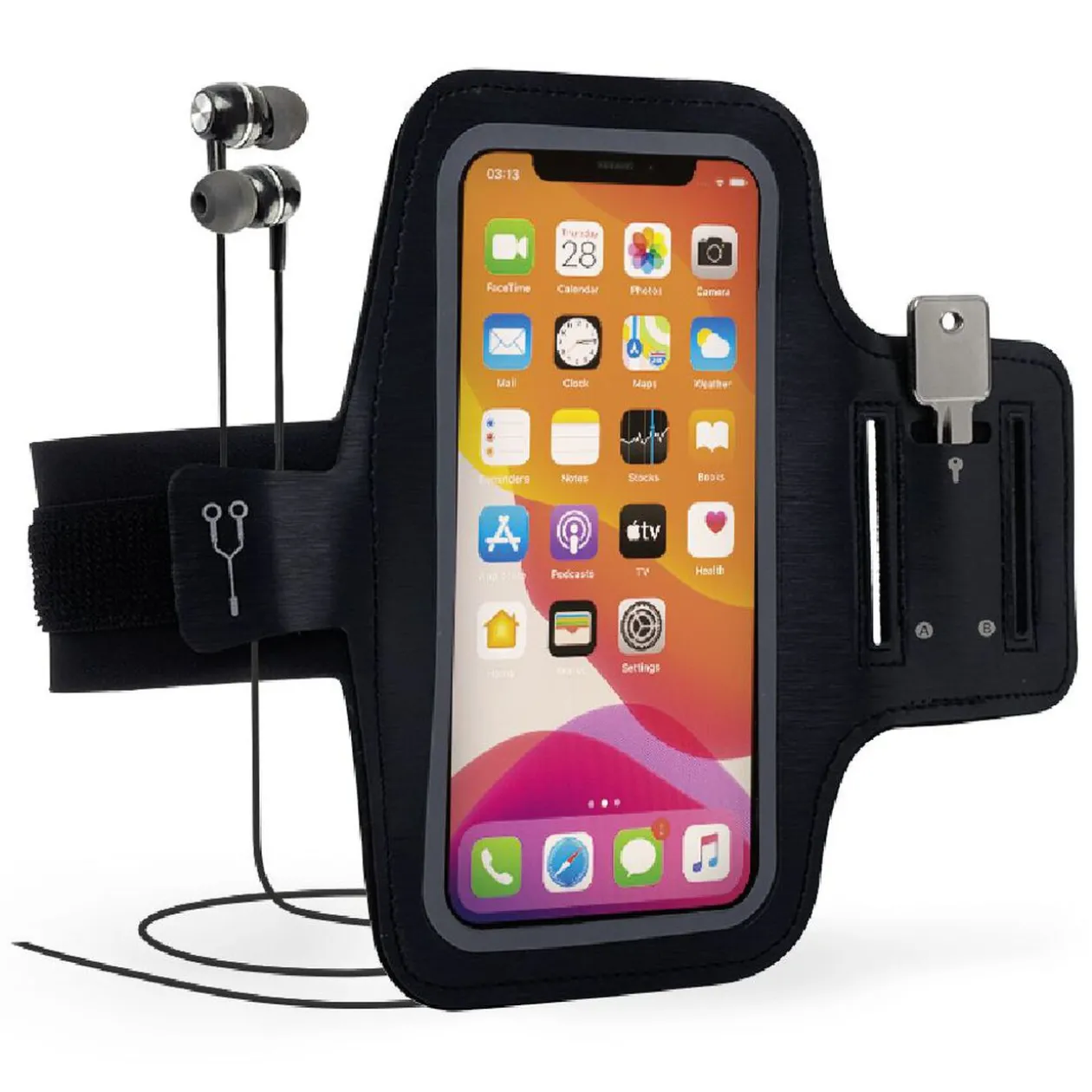 Brassard de course pour smartphone