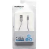 Cable chargeur gris en métal pour Iphone