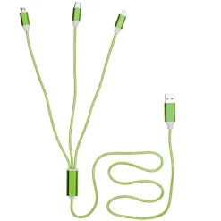 Cable de charge lumineux 3 en 1
