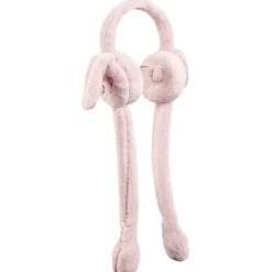 Cache oreilles dansantes lapin rose