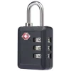 Cadenas de voyage avec code de sécurité noir