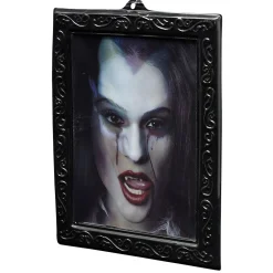 Cadre photo lenticulaire vampire décoration Halloween