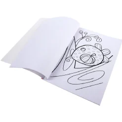 Cahier de coloriage A4 fille et princesse - 44 pages