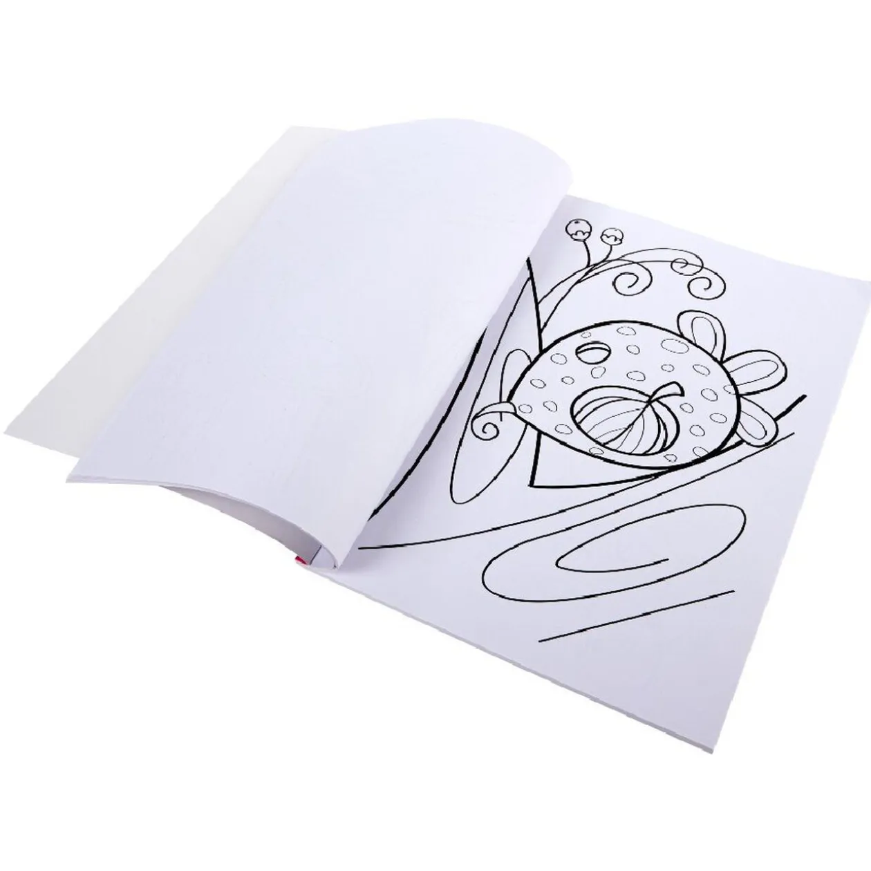 Cahier de coloriage A4 fille et princesse - 44 pages