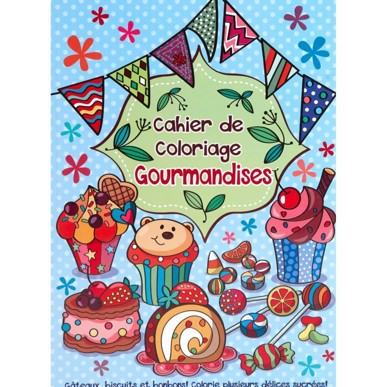 Cahier de coloriage A4 fille et princesse - 44 pages