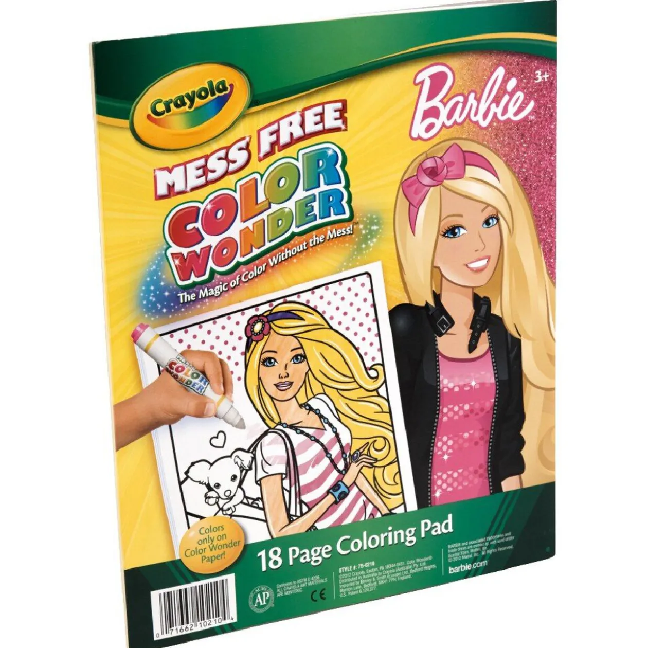 Cahier de coloriage Barbie