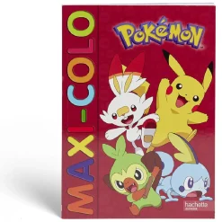 Cahier de coloriage Maxi-colo Pokémon, Hachette jeunesse