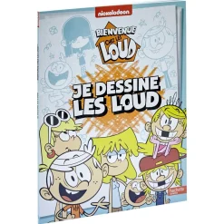 Cahier de dessin Bienvenue chez les Louds Nickelodeon 64 pages
