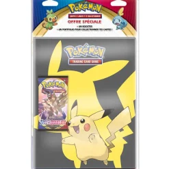 Cahier range carte x180 avec booster 10 cartes