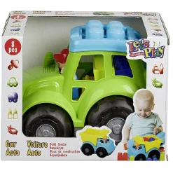 Camion avec bloc de contruction