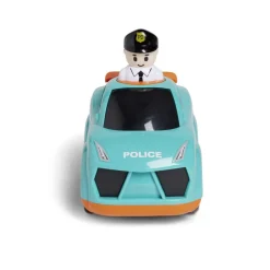 Camion friction police ou pompier 16,4x10,5xH15,4cm - 2 modèles