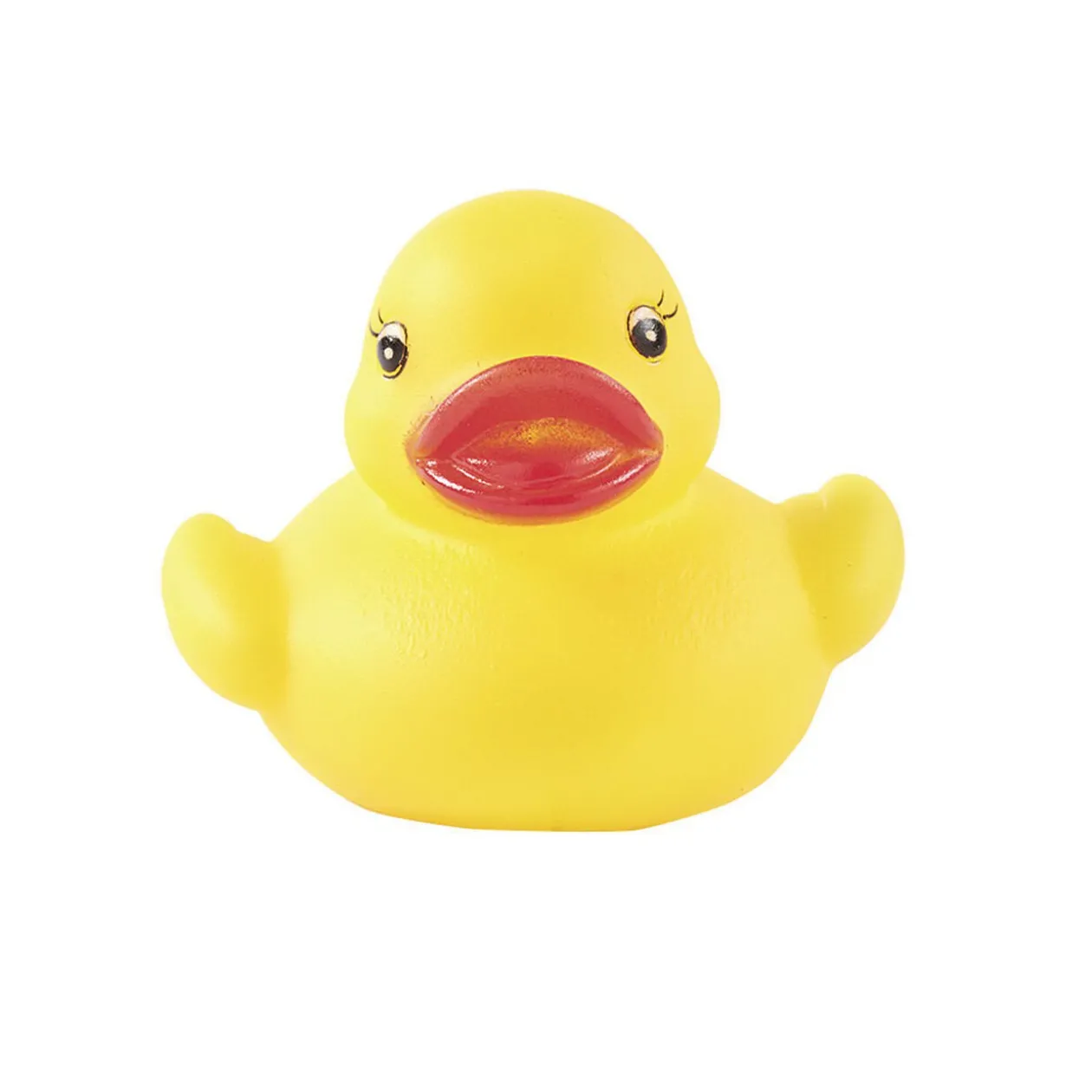 Canard jaune en plastique x8