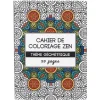 Carnet à colorier zen 20p en papier