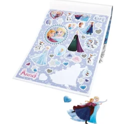 Carnet de coloriage A4 avec autocollants