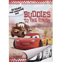 Carnet de coloriage A4 avec autocollants