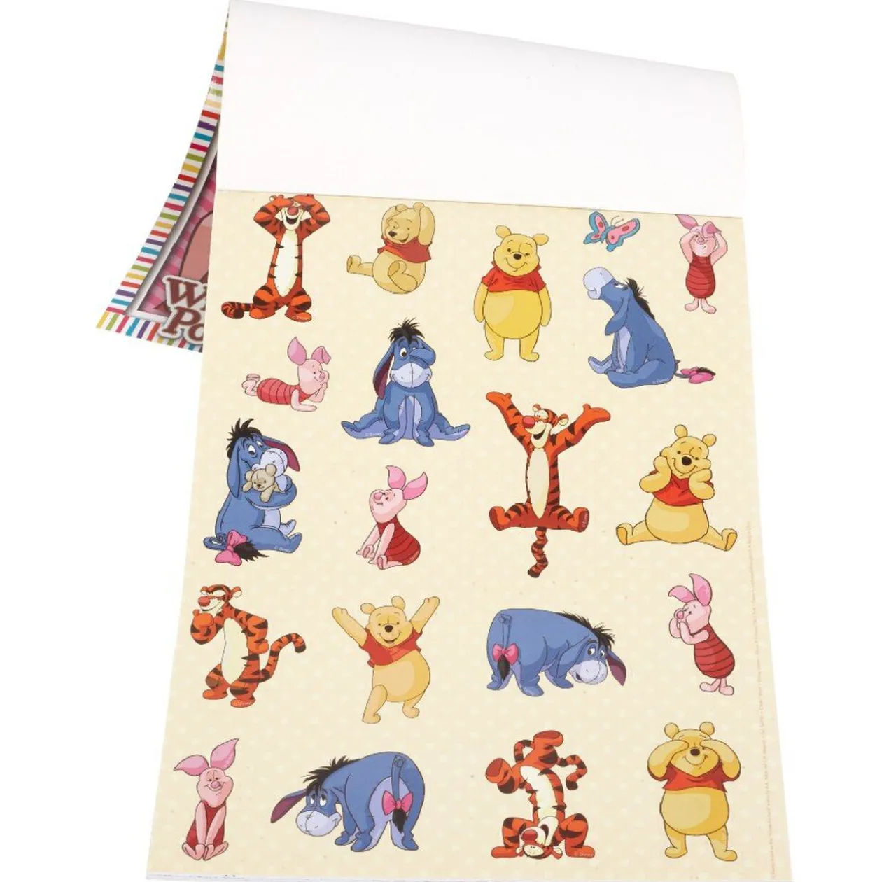 Carnet de coloriage A4 avec autocollants