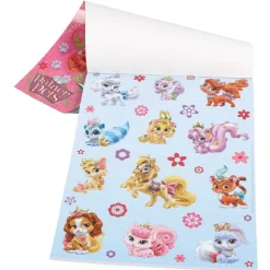 Carnet de coloriage A4 avec autocollants