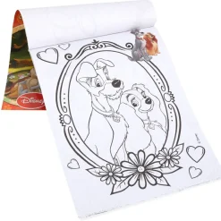 Carnet de coloriage A4 avec autocollants