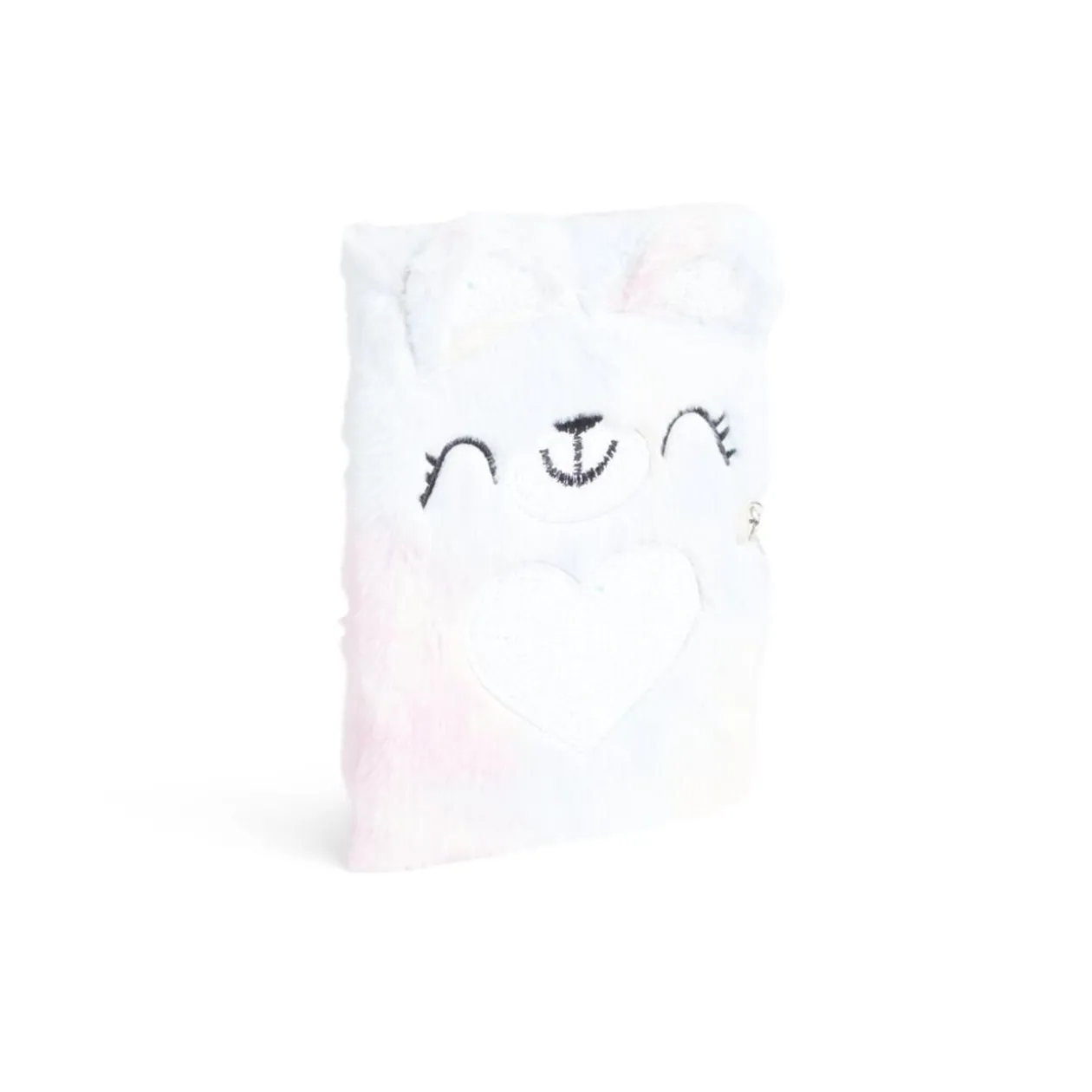 Carnet de note avec couverture en peluche 24x17cm - 5 modèles