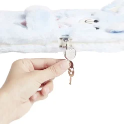 Carnet de note avec couverture en peluche 24x17cm - 5 modèles