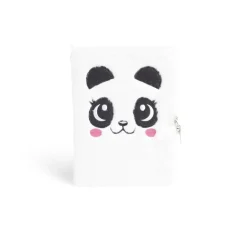 Carnet de note avec couverture en peluche 24x17cm - 5 modèles