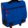 Cartable trolley bleu