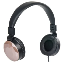 Casque audio filaire Homday X-Pert abs noir rose