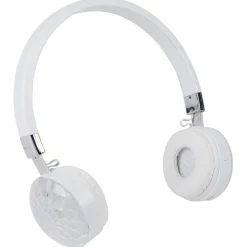 Casque audio led blanc