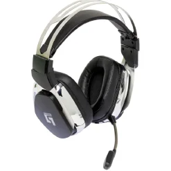 Casque gaming PC Homday avec micro et LED multicolores