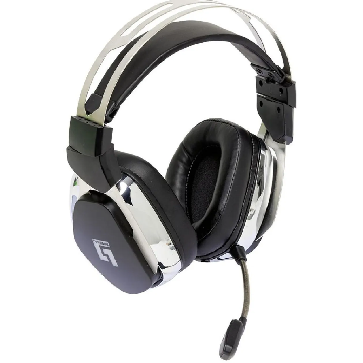 Casque gaming PC Homday avec micro et LED multicolores