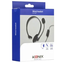 Casque Micro Monaural PS-100 pour PS4