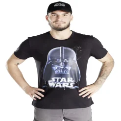 Casquette Star Wars coton noir et argenté