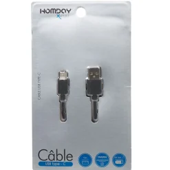 Câble compatible Android USB type C