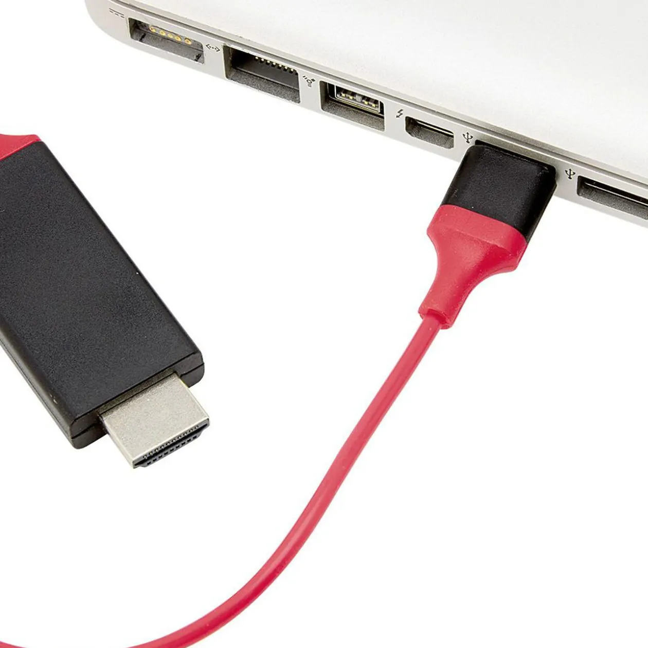 Câble de connexion 3en1 lightning HDMI USB 2m