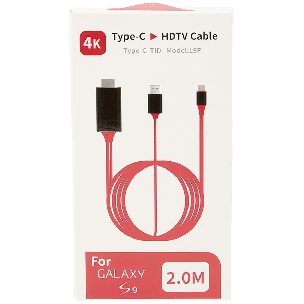 Câble de connexion 3en1 microUSB HDMI et USB 2m