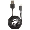 Câble lightning plat charge et transfert de données 1 m