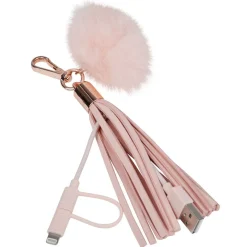 Câble porte-clés 2 en 1