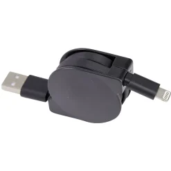 Câble USB rétractable embout lightning