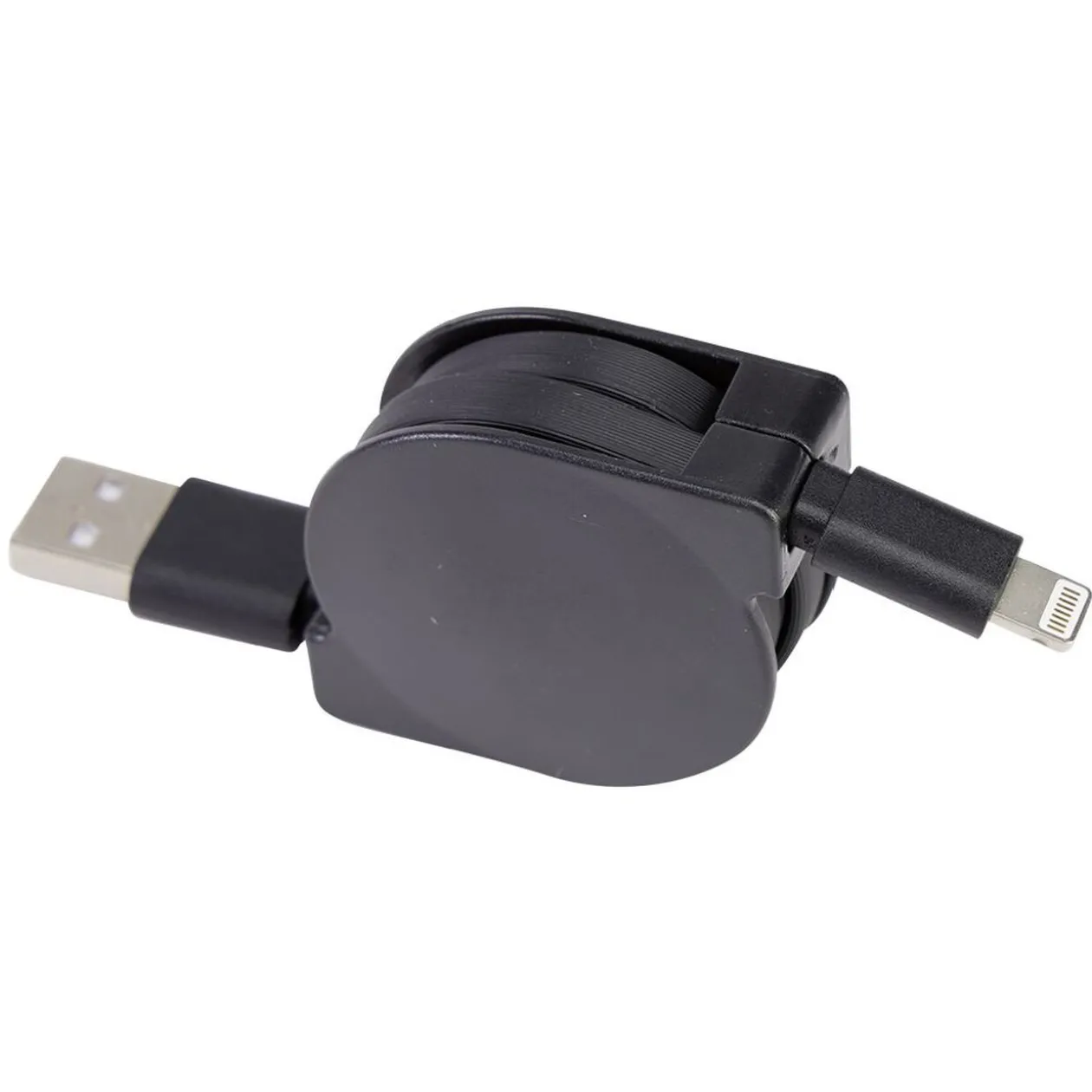 Câble USB rétractable embout lightning