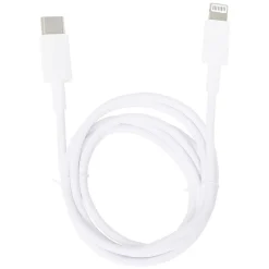 Câble USBC lightning blanc 1m