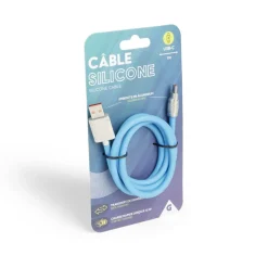 Câble USB-C 1m en silicone