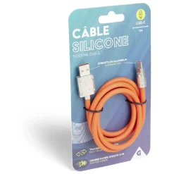 Câble USB-C 1m en silicone