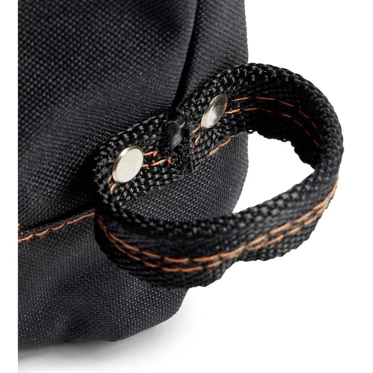 Ceinture porte-outils 7 poches polyester noir et orange